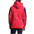 thumbnail image 5 of IROINNID Men's Hoodie Anorak Long Sleeve Contrast Color Comfy Fall Jacket Sweater Jacket, 5 of 6