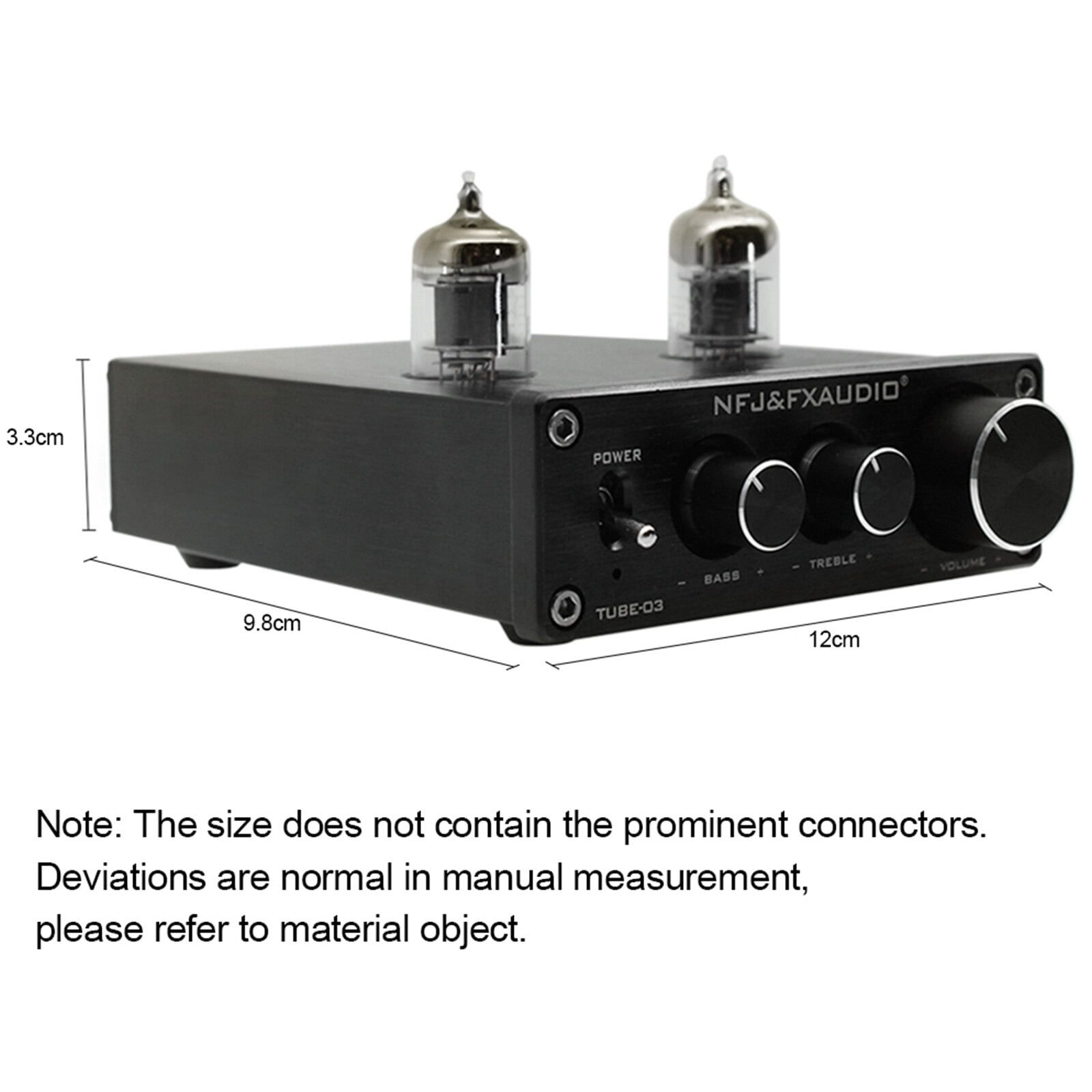 FX-AUDIO TUBE-03 Mini HiFi Audio Preamplifier 6K4 Vacuum Tube
