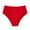 Red, variant on Summer Clearance Sale! TMOYZQ Women's Side Ruched High Waisted Bikini Bottoms Tummy Control Swimsuit Bottoms Full Coverage Swim Bottoms Briefs Bathing Suit