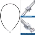thumbnail image 3 of SHINYPASING Recliner Pull Cable Replacement Recliner Cable Black for Salon Use 1Pcs, 3 of 8