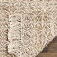 thumbnail image 3 of SAFAVIEH Boston Lavonne Geometric Cotton Area Rug, Beige/Ivory, 6' x 6' Square, 3 of 5