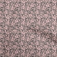 thumbnail image 1 of oneOone Viscose Chiffon Peach Fabric Florals Diy Clothing Quilting Fabric Print Fabric By Yard 42 Inch Wide-ZF, 1 of 6