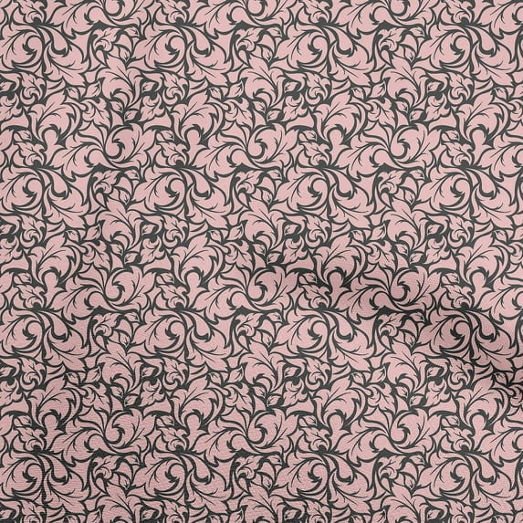 oneOone Viscose Chiffon Peach Fabric Florals Diy Clothing Quilting Fabric Print Fabric By Yard 42 Inch Wide-ZF
