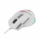 thumbnail image 2 of Mouse Gamer Getttech GPM-RGBWR-G1-WH Iluminación RGB, 7200 DPI Ajustable, 8 Botones Personalizables, Alámbrico 1.5M, color blanco, 2 of 7