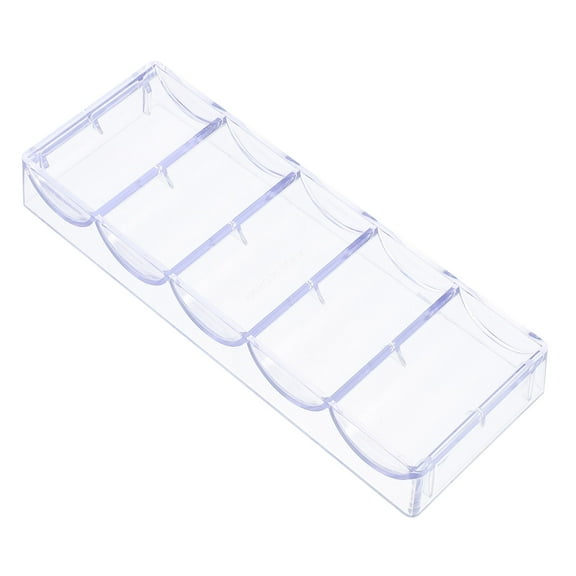 Raindrops Cracker Tray for Serving Clear Acrylic Display Tray Biscuit Cracker Holder Stand for Wedding Home Party Events