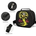 thumbnail image 3 of Cobra Kai Lunch Bag Insulated, Lunch Box Bag Reusable Lunch Tote Bag, Lunch Box Container Bag Insulated for Work, Office, Travel, Picnic, 3 of 8