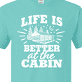 thumbnail image 4 of Inktastic Life is Better at the Cabin with Trees and Moon T-Shirt, 4 of 5