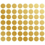 Innovative Stencils Polka Dot Wall Decal Nursery Kids Room Peel and Stick Removable Sticker Circle Pattern Décor (3" (50 Dots)) #1326