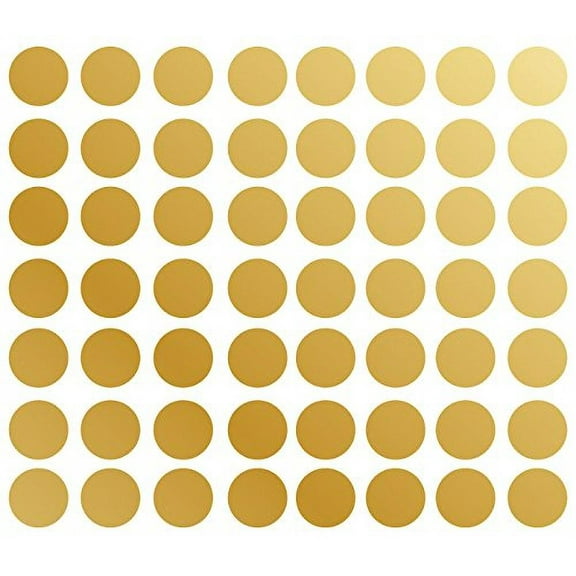 Innovative Stencils Polka Dot Wall Decal Nursery Kids Room Peel and Stick Removable Sticker Circle Pattern Décor (3" (50 Dots)) #1326