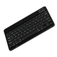 thumbnail image 1 of Keyboard keyboard is suitable for  mobile tablet computer wonderful control office mute wireless keyboard mouse charging set 7 inch single keyboard black, 1 of 7