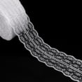 thumbnail image 4 of 10 Yards Lace Trim Ribbon,1.77 Inch Wide Trim Diy Wedding Decorative Embroidery Sewing Lace Ribbons,Flower Pattern Ribbons for Crafts Sewing and Bridal Wedding Dress Applique Decorations,Z-White, 4 of 4