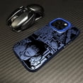 thumbnail image 5 of Jujutsu Kaisen Toji Anime para Apple iPhone 15 14 13 12 11 X XS XR 8 7 Pro Max Plus funda de teléfono plateada de color mate, 5 of 5