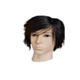 thumbnail image 2 of Cabeza de maniquí de peluquería, modelo de práctica de cosmetología 54 centímetros, 2 of 8