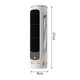 thumbnail image 2 of Ventilador Torre DQrwqpou Aire Acondicionado Escritorio USB Ventilador Eléctrico Sin Aspas 1200 MAh blanco, 2 of 9
