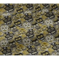 thumbnail image 4 of oneOone Cotton Jersey Yellow Fabric Floral & Skull Quilting Supplies Print Sewing Fabric By The Yard 58 Inch Wide, 4 of 4