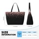 thumbnail image 4 of Disketp Rose Gold Glitter1 Bolsa de Playa de Gran Capacidad, Bolso Impermeable y a Prueba de Arena para Mujer, Ideal para Playa, Piscina y Natación, 4 of 7