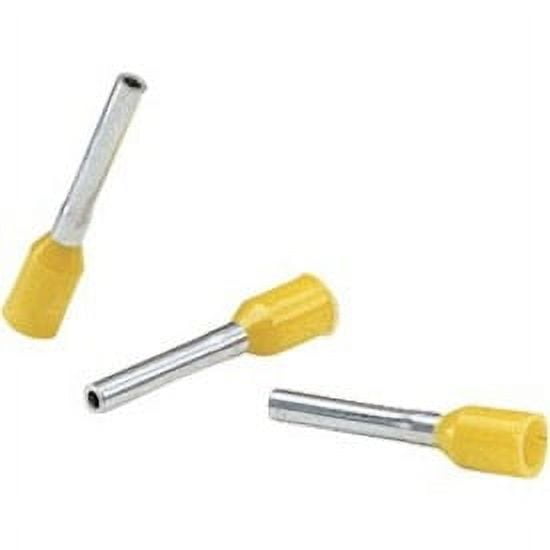 Panduit Ferrule,6 AWG,PP,5/8in.,PK100 FSD84-12-C