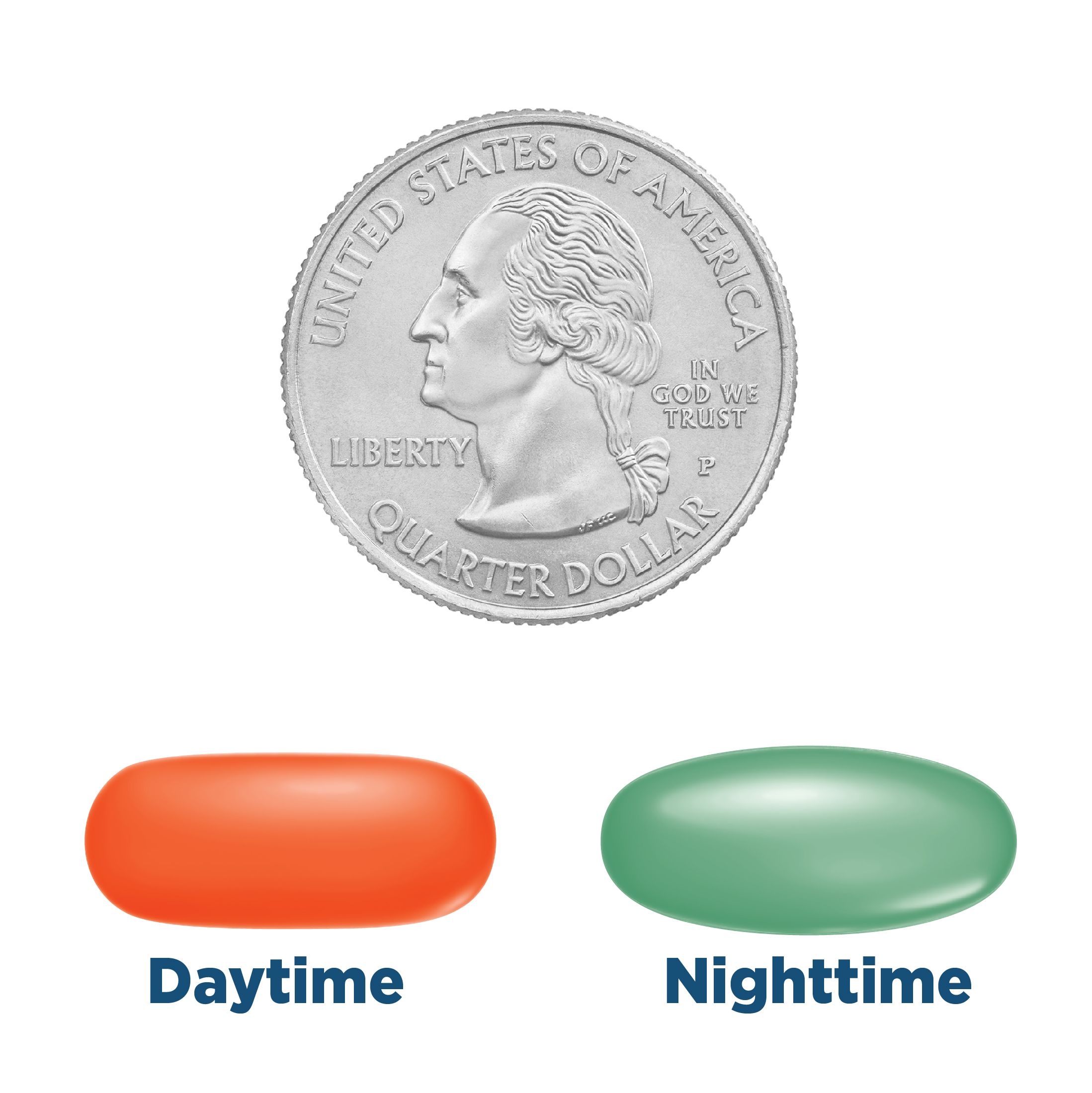Equate Vapor Ice® Paquete Combinado para Resfriado y Gripe Severos, Comprimidos Día y Noche, 24 unidades 6