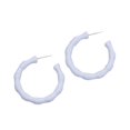 thumbnail image 2 of Hyasfey 1 Pair Women Single Hoop Earrings Fashion Sweet Style Candy-Colored Acrylic Circle Earrings Holiday Party Dress Ear Jewelry Accessories Birthday Valentine's Day Mother's Day Jewelry Gift, 2 of 8