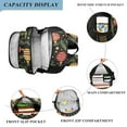 thumbnail image 4 of Backpack 12.9 *5.1 * 17.7 Inches Outing Backpack, Shopping Backpack, Travel Backpack Pretty Christmas Balls, 4 of 7