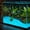 B, variant on 50PCs Colorful Glow-in-the-Dark Garden Stones Night Guide Luminous Pebbles Rainbow Glow in the Dark Stepping Rocks Outdoor Landscaping Decor Glowing Stones Fish Tank DIY Aquarium Decorations