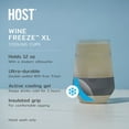 thumbnail image 3 of Host Freeze XL Wine Glasses, Insulated Tumbler, 12 oz, Set of 2, Grey, 3 of 10