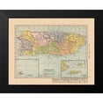 thumbnail image 2 of Hammond 24x20 Black Modern Framed Museum Art Print Titled - Central America Puerto Rico - Hammond 1910, 2 of 5