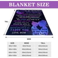 thumbnail image 2 of 18th Birthday Gifts for Girls, 50x60 Inch Happy 18th Birthday Throw Blankets Gifts for Turning 18 Daughter Gifts from Mom, 2 of 5
