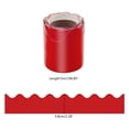 thumbnail image 3 of Scalloped Colorful WavePattern Bulletin Board Border Trim Continuous Roll Cut to Your Desired Length, 3 of 9