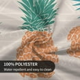 thumbnail image 5 of Pineapple Tablecloth Round Table Cloths 60 Inch Wrinkle Resistant Picnic Table Covers Washable Polyester for Holiday Kitchen Party Picnic, 5 of 6
