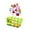 Poule de Clôture, variante sur Rongfmy Panier de Pâques Prérempli Remplisseurs de Paniers Organisateur Cadeau Animaux en Peluche Lapins pour Fête Adultes Garçons Filles Enfants Clôture