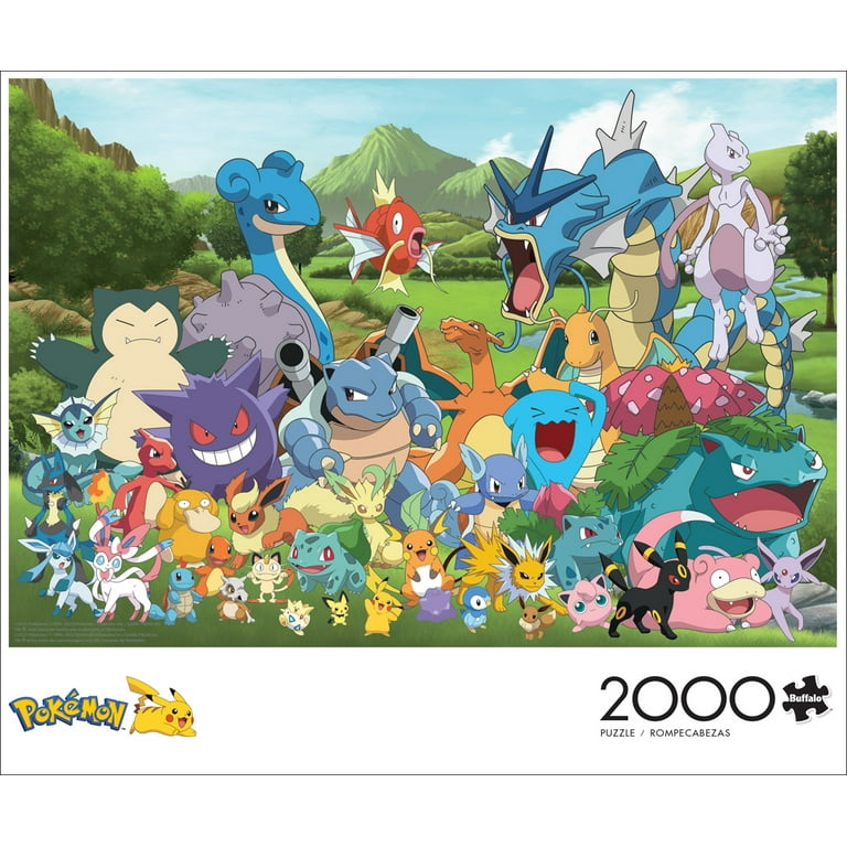 Buffalo Games 2000-Piece Pokemon Group Jigsaw Puzzle - Walmart.com