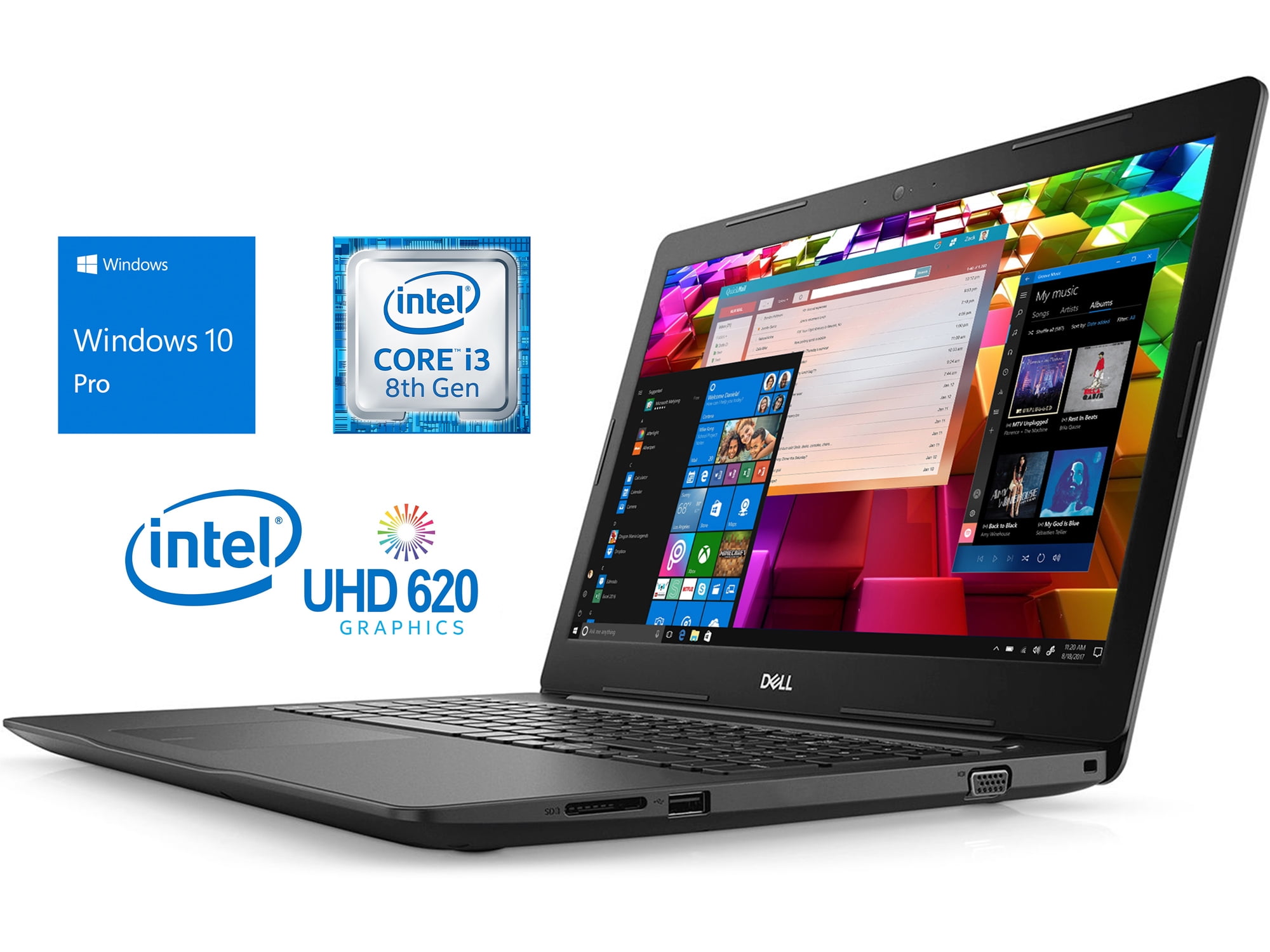 Dell Latitude 3590 Notebook, 15.6" HD Display, Intel Core i38130U Upto