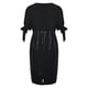thumbnail image 5 of Vestidos Para Mujer Vestidos Casuales Sólido Empalme Cuello en V Manga 3/4 Vendaje Lentejuelas Vestido Acampanado Odeerbi  ODB148781, 5 of 8
