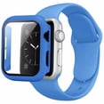 thumbnail image 1 of Correa para Apple Watch de 45mm de Silicón + Case Protector de pantalla con Cristal Templado. Mamá Pulpo  Silicón con case, 1 of 4