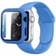 thumbnail image 1 of Correa para Apple Watch de 45mm de Silicón + Case Protector de pantalla con Cristal Templado. Mamá Pulpo  Silicón con case, 1 of 4