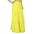 thumbnail image 3 of Phagun Skirt Long Maxi Skirt Beach Wear Cotton Summer Wear Clothing, 3 of 4