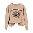 thumbnail image 1 of TINZ Chandail en Molleton Décontracté pour Femmes Imprimé Lettre Col Rond Manches Longues Sweat à Capuche Vêtements de Sport pour Femmes Temps Froid, 1 of 3