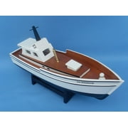 Handcrafted Model Ships Minnow Gilligans Island - Minnow 14 in. Decorative Famous Ship