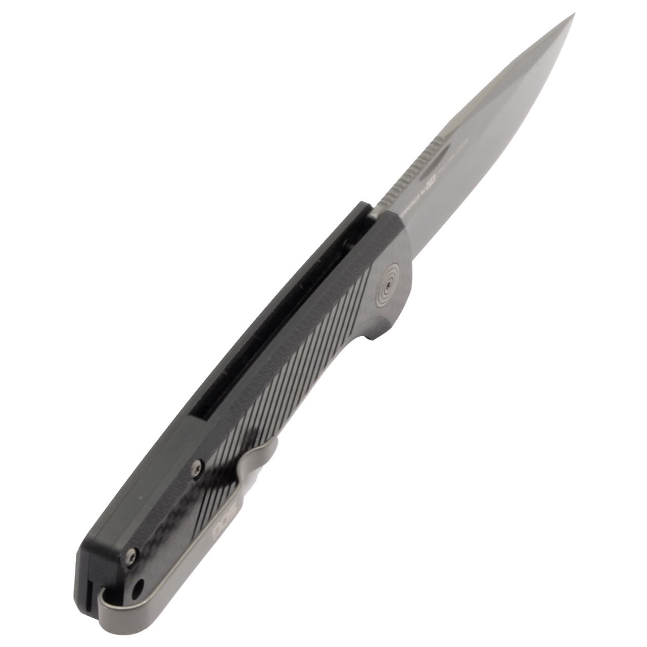 SOG Terminus SJ Pocket Knife 2.9" Drop Point D2 Titanium Nitride Blade G-10 Handle Black