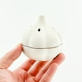 thumbnail image 4 of ceramic garlic keeper, ceramic garlic container, ceramic garlic jar, 4 of 6