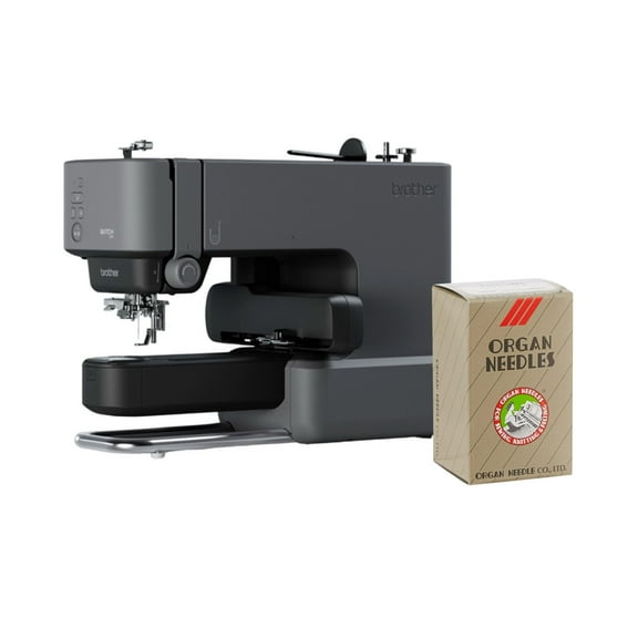 Brother Skitch Single-Needle Embroidery Machine and Embroidery Needles Bundle