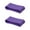 Purple, variant on Sioweci 2Pcs Pickleball Paddle Grip Band Elastic Badminton Table Tennis Racket Overgrip Handle Silicone Anti-slip Ring Pickleball Accessories White