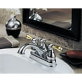 thumbnail image 3 of Delta Leland Centerset Lavatory Faucet with Metal Lever Handles, Available in Various Colors, 3 of 3