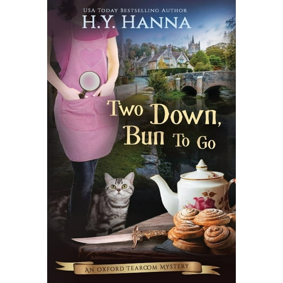 Oxford Tearoom Mysteries Two Down, Bun To Go (LARGE PRINT), Book 3, (Paperback)