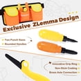 thumbnail image 3 of Kit de Herramientas de Cartón para Construcción ZLemma 124 Piezas con Riñonera, 3 of 7