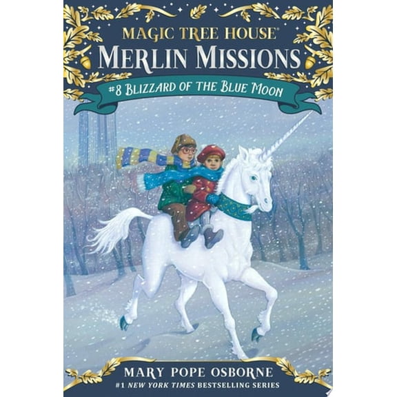 Pre-Owned Blizzard of the Blue Moon [With Sticker] (Paperback) 0375830383 9780375830389