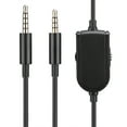 thumbnail image 1 of Game Headset Cable, TPE Gold Plated Plug 3.5mm Plug Headset Cable  For   A10/ With Tuning, 1 of 8