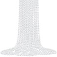 thumbnail image 1 of XIPENGKEJI 12 Collares largos de perlas falsas blancas de 80 cm, 1 of 7