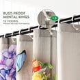 thumbnail image 3 of Flower Shelves Shower Curtain Boho Farmhouse Shower Curtain Rustic Country Floral Shower Curtains for Bathroom Waterproof Fabric Shower Curtain Set with Hooks Farmhouse Bathroom Curtain Decor 72x72, 3 of 6